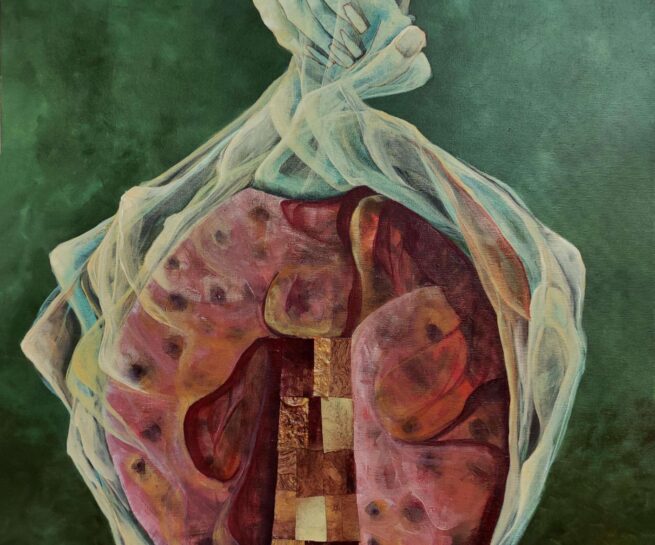 painting by Marina Tziara, Whole, 2023